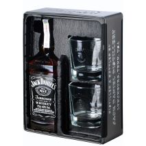 Джак Даниелс + 2 Чаши Метална Кутия / Jack Daniel's Glass Set Metal Box