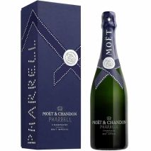 Шампанско Моет Шандон Фарел Син Етикет / Champagne Moet Chandon Pharrell Blue Label