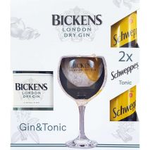 Бикенс + 2 Швепс Тоник + Чаша / Bickens + 2 Tonic + Glass