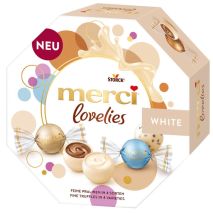 Шоколадови Бонбони Мерси Ловелис Бели / Chocolate Merci Lovelies White