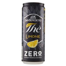 Студен Чай Сан Бенедето Кен Лимон Без Захар / San Benedetto Lemon Zero Can