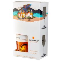 Коняк Годет VS + 2 Чаши / Godet VS + 2 Glasses