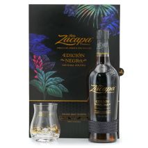 Ром Закапа Едисион Негра с Подарък 2 Чаши / Zacapa Edicion Negra - Rum Gift Box With 2 Glasses