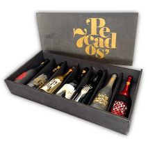 Колекция Вина 7 Гряха Дървена Кутия / 7 Deadly Sins Wine Collection Box