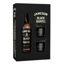 Джеймисън Блек Барел + 2 Чаши / Jameson Black Barrel Glass Set