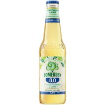 Безалкохолен Сайдер Съмърсби Бъз и Лайм / Somersby Elderflower & Lime Alcohol-Free