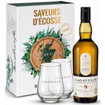 Лагавулин 8 Г. + 2 Чаши / Lagavulin 8 YO + 2 Glasses