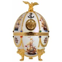 Imperial Collection Faberge White Navy / Фаберже Бяло Морско