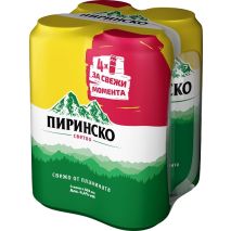 Бира Пиринско Кен Мултипак 4 броя / Beer Pirinsko Can Multipack