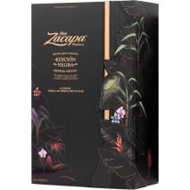 Ром Закапа Едисион Негра с Подарък 2 Чаши / Zacapa Edicion Negra - Rum Gift Box With 2 Glasses