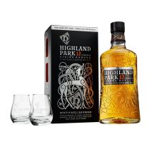 Хайленд Парк 12г. + 2 Чаши / Highland Park 12YO + Glass Set