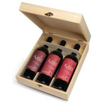 Дървен Сандък Кортен Трилогия Каберне Фран / Wooden Box Korten Merlot Cabernet Franc