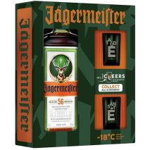 Йегермайстер + 2 Зелени Чаши / Jagermeister + 2 Glasses