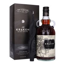 Ром Кракен Блек Спайс + Свещ / Rum Kraken Black Spiced Candle Gift Set