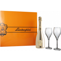 Ламборджини Голд Брут + 2 чаши / Lamborghini Glass Set