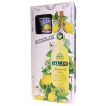 Ликьор Лимончело Палини + Керамична Чаша / Liqueur Limoncello Pallini Ceramic Cup Set