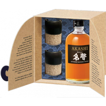 Акаши + 2 Японски Чаши / Akashi Whisky + 2 Japanese Glasses