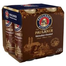 Пауланер Хефевайс Тъмна / Paulaner Hefeweizen Dark 4x0,5