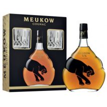 Коняк Мюков VS / Cognac Meukow VS Black Panther Gift Set