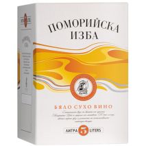 Поморийска Изба Бяло Сухо Вино Бокс / Pomorie Cellar White Dry Wine BiB