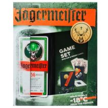 Ликьор Йегермайстер + Карти и Зарове за игра / Jagermeister + Game Set 