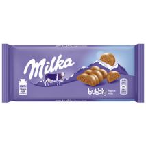 Шоколад Милка Бъбли Милк / Chocolate Milka Bubbly Milk
