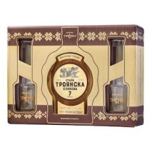 Стара Сливова Ракия + 2 Юзчета Троян / Old Plum Rakia Gift Pack