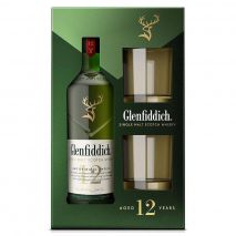 Гленфидих 12YO + 2 Чаши / Glenfiddich 12YO Glass Set