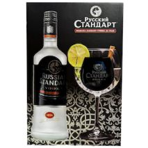 Руски Стандарт + Чаша / Russian Standard Vodka + Glass