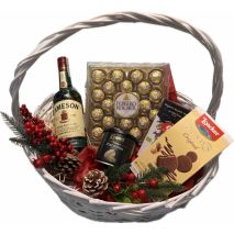 Подаръчна Коледна Кошница с Джеймсън / Gift Christmas Basket Jameson