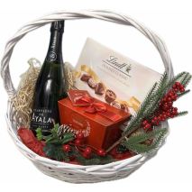 Подаръчна Коледна Кошница с Аяла / Gift Christmas Basket Ayala