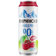 Бира Пиринско Бодро Череша Кен / Beer Pirinsko Cherry Can