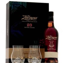 Закапа 23YO Сентенарио Гранд Резерва + 2 Чаши / Zacapa 23YO Centenario Gran Reservа Glass Set